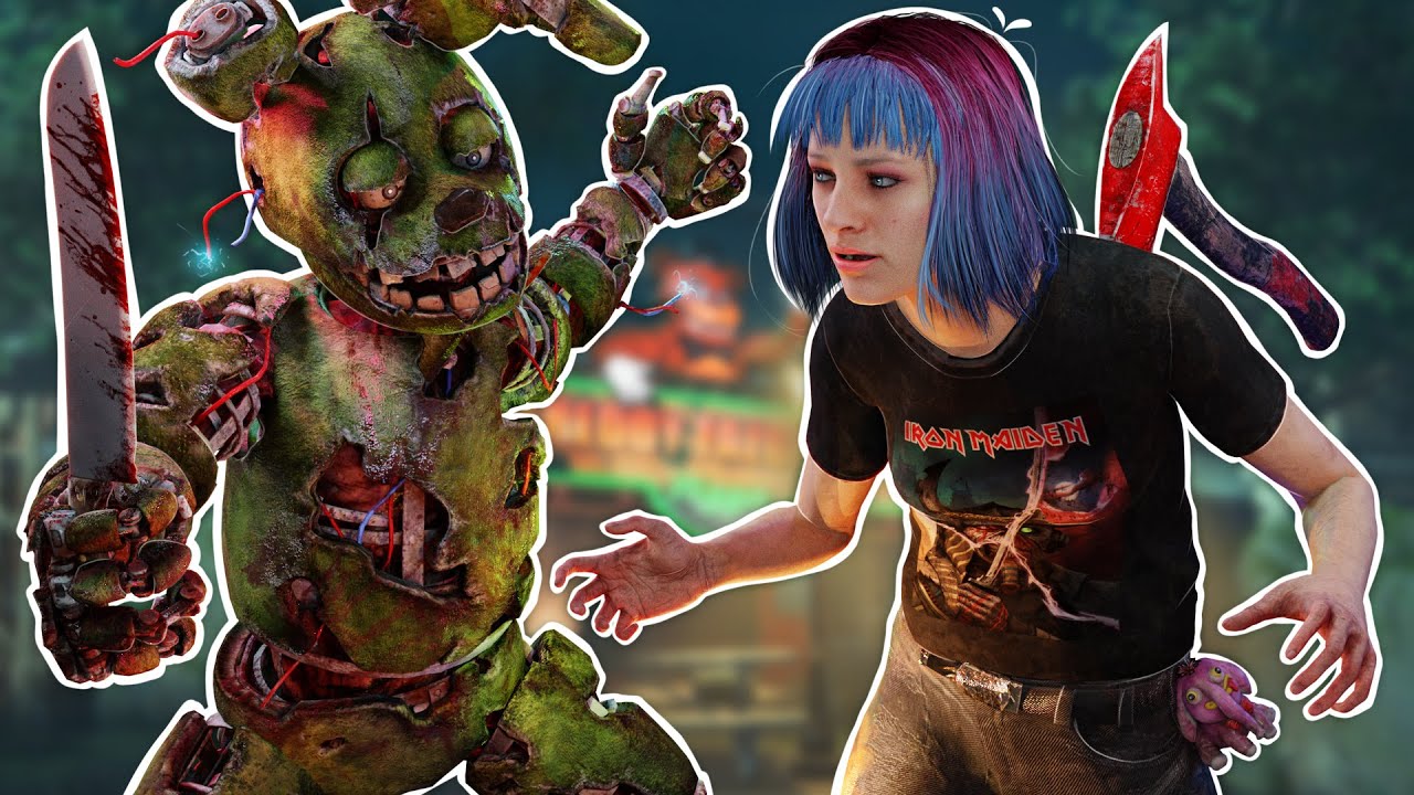 Looping Springtrap from FNAF in Dead By Daylight