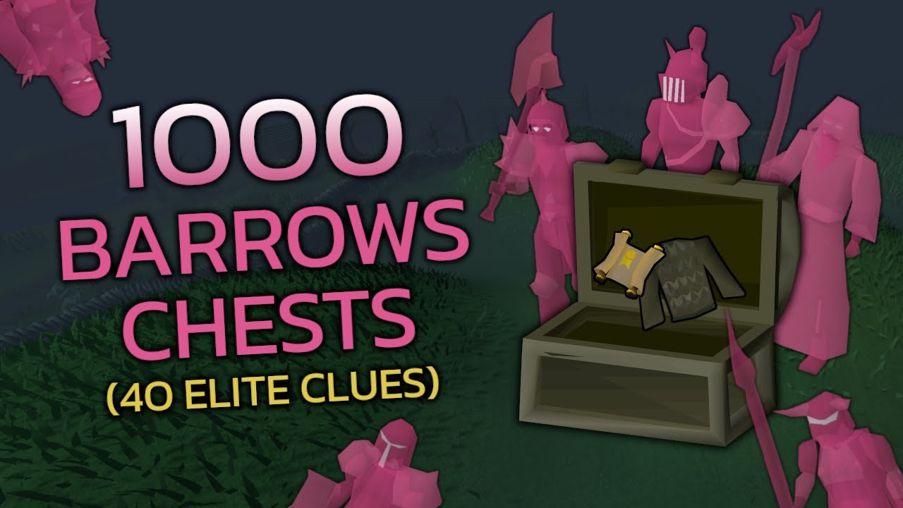 Loot From 1,000 Barrows Chests (2023)