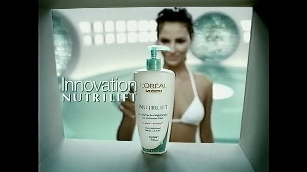 L'Oréal Werbung Nutrilift Fernanda Tavares 2002