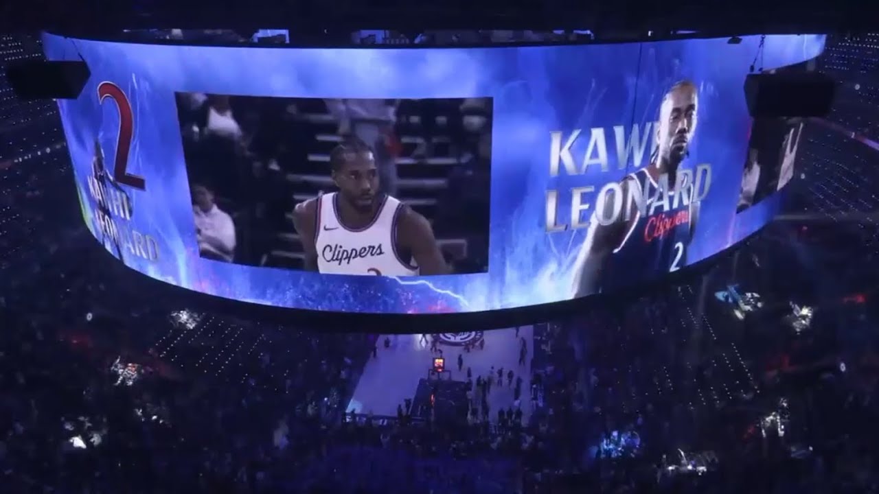 Los Angeles Clippers 2025 NBA Playoffs Starting Lineup Intro