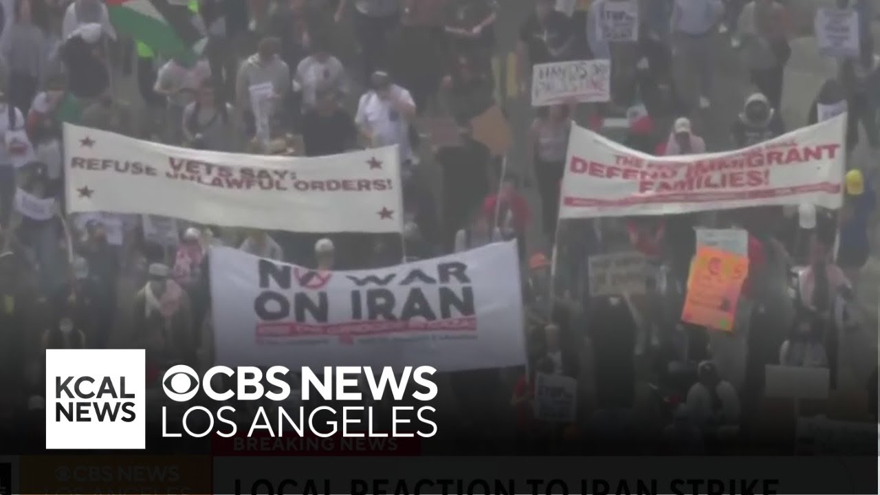Los Angeles reacts to U.S. strike on Iran