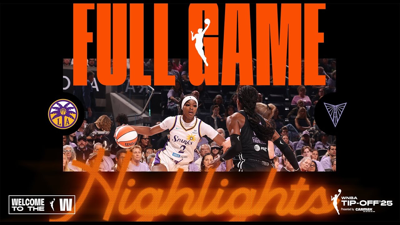 Los Angeles Sparks vs. Golden State Valkyries | FULL GAME HIGHLIGHTS | May 16, 2025
