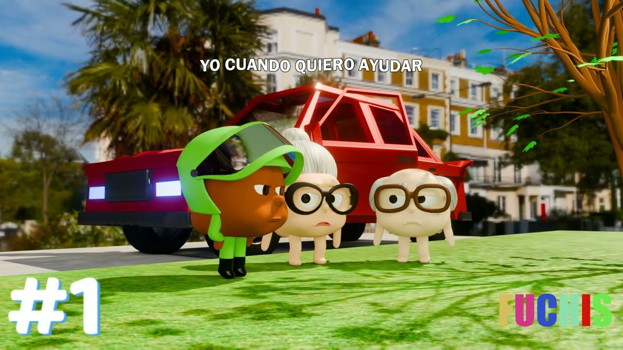 LOS FUCHIS CORTOS ANIMADOS 3D PARTE 4