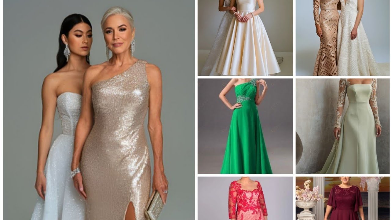 Los Mejores Vestidos para la Mamá de la Novia 2025,  The Best Dresses for the Mother of the Bride