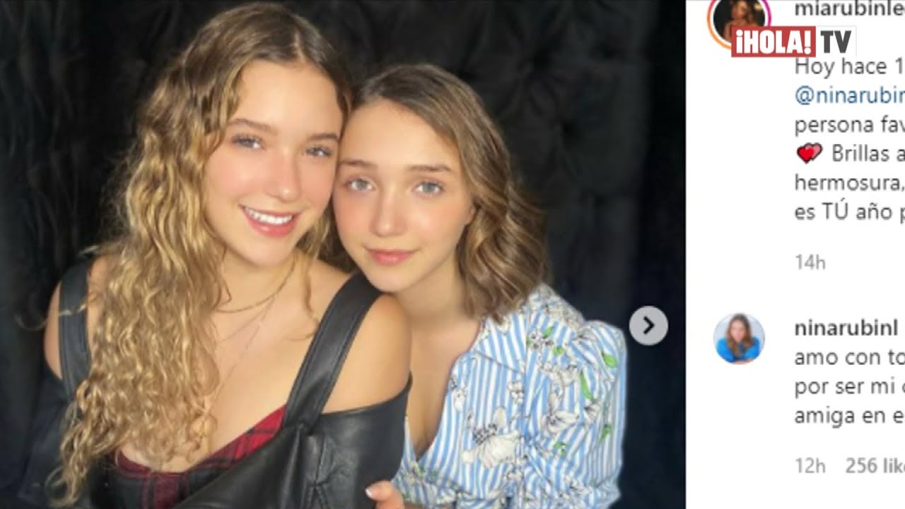 Los mensajes de amor que recibió Nina Rubín por sus 15 años | ¡HOLA! TV