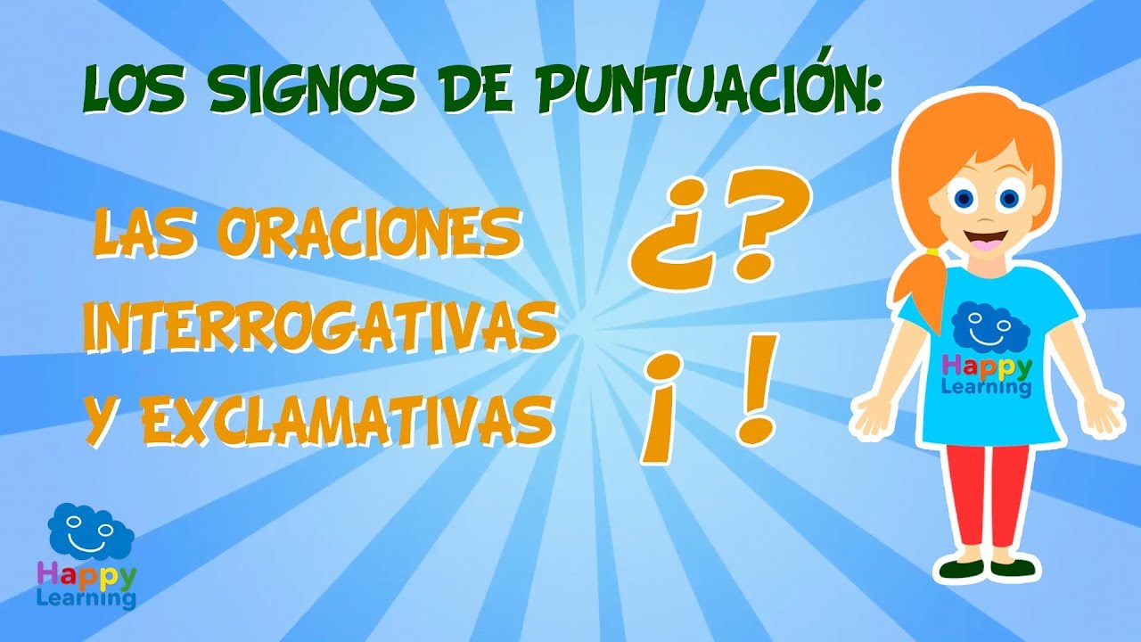 Los signos de puntuación: Las oraciones interrogativas y exclamativas | Vídeo Educativo para Niños