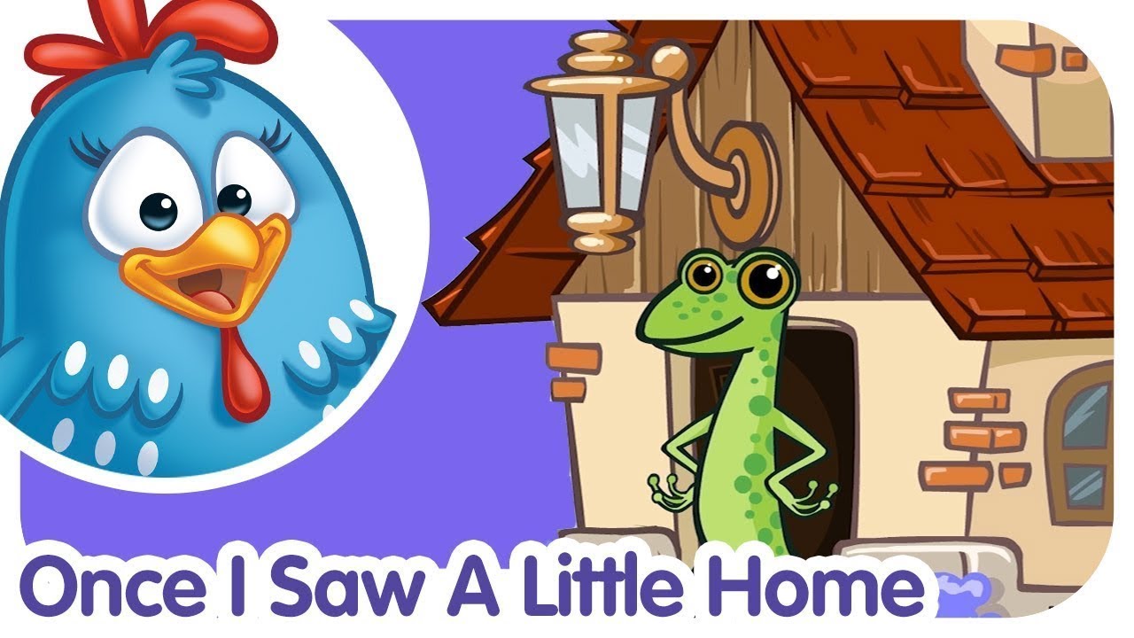 Lottie Dottie Chicken | Once I Saw A Little Home | Nursery Rhymes For Kids