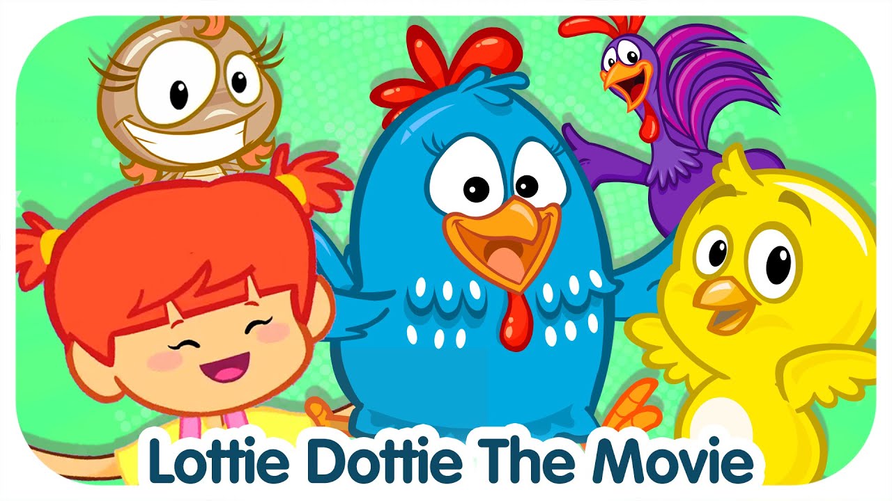 Lottie Dottie Movie | Marry Anne | Nursery Rhymes | Lottie Dottie Murgi - Galinha Pintadinha Hindi
