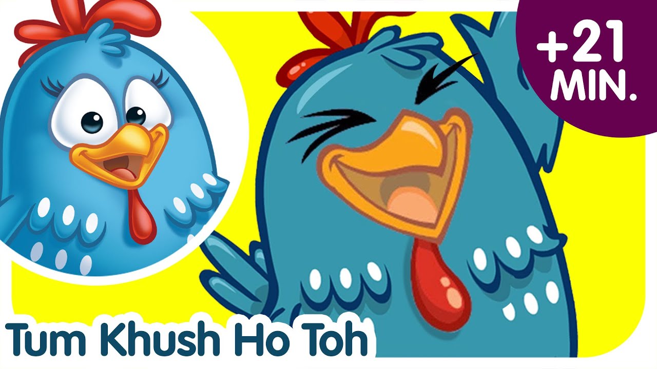 Lottie Dottie Murgi | Tum Khush Ho Toh | Hindi Nursery Rhymes