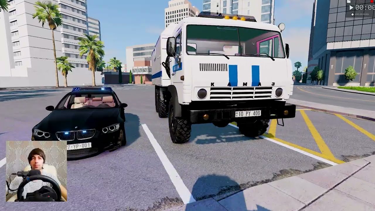 Lotu Şəmi Və Yarışçı Balığçının Mehkemesi Kamaz| Maşın Oyunları | BeamNG.Driver #malikbedelov