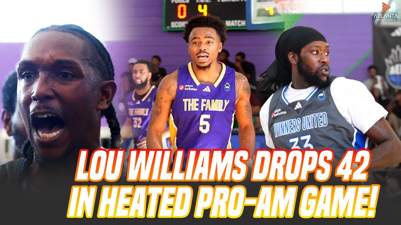Lou Will drops 44 in HEATED matchup @ AEBL Summer Basketball League CHAMPIONSHIP!