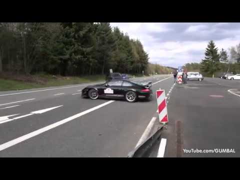 LOUD Porsche 997 GT3 RS 4 0 at the Nurburgring   Revs, Start Up, Accelerations!