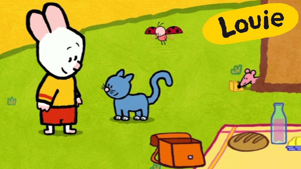 LOUIE - Ban a bir kedi çiziyor S02E31 HD |  Çocuklar için çizgi filmler