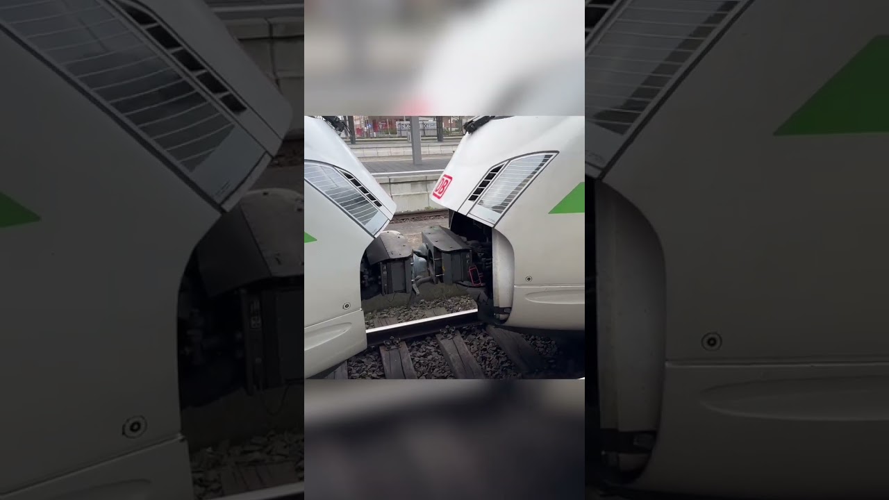 Love at first sight! #trains #deutschebahn #ice #lgbtq #trainedit #highspeedrail #germany #kissing