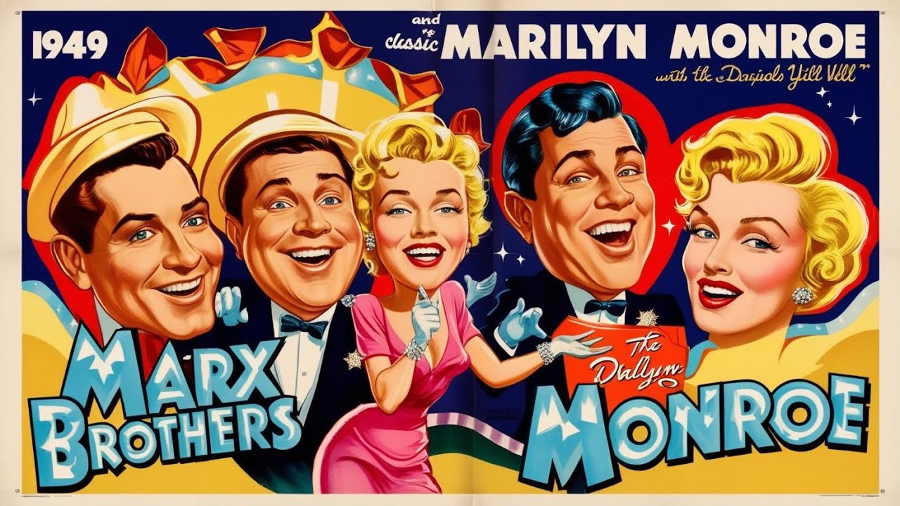 Love Happy (1949) | Marx Brothers & Marilyn Monroe | Full Comedy Movie 360p