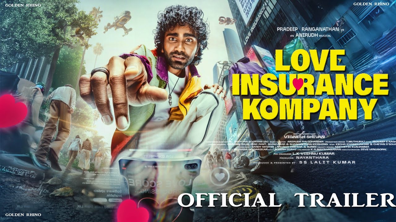 Love Insurance Kompany - Trailer | S. J.Suryah | Pradeep Ranganathan | Vignesh Shivan | Anirudh| LIK
