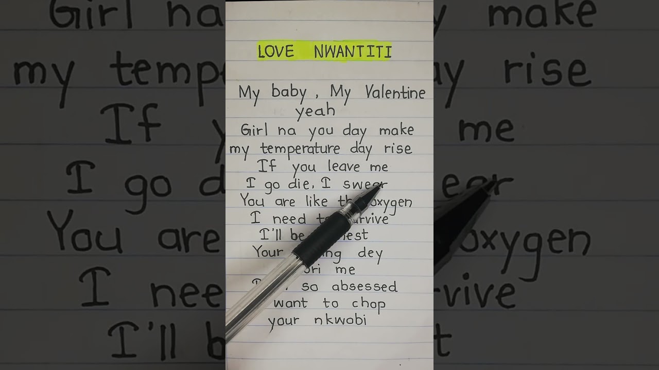 Love Nwantiti Lyrics