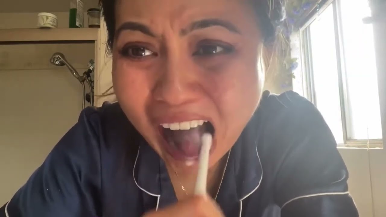 lovegalbeings being a good whore and gagging herself for me  💦