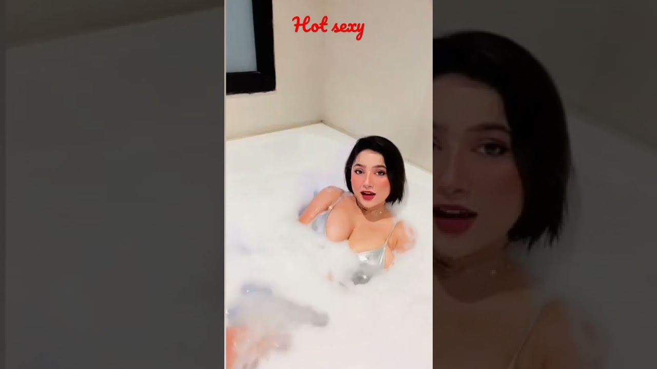 Lovely Ghosh Call me Sherni hot bathtub reels|Insta shorts