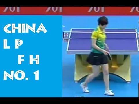 [LP Queen] FH Long Pips Zhou Xin Tong - Zhu YuLing 2013 (English)