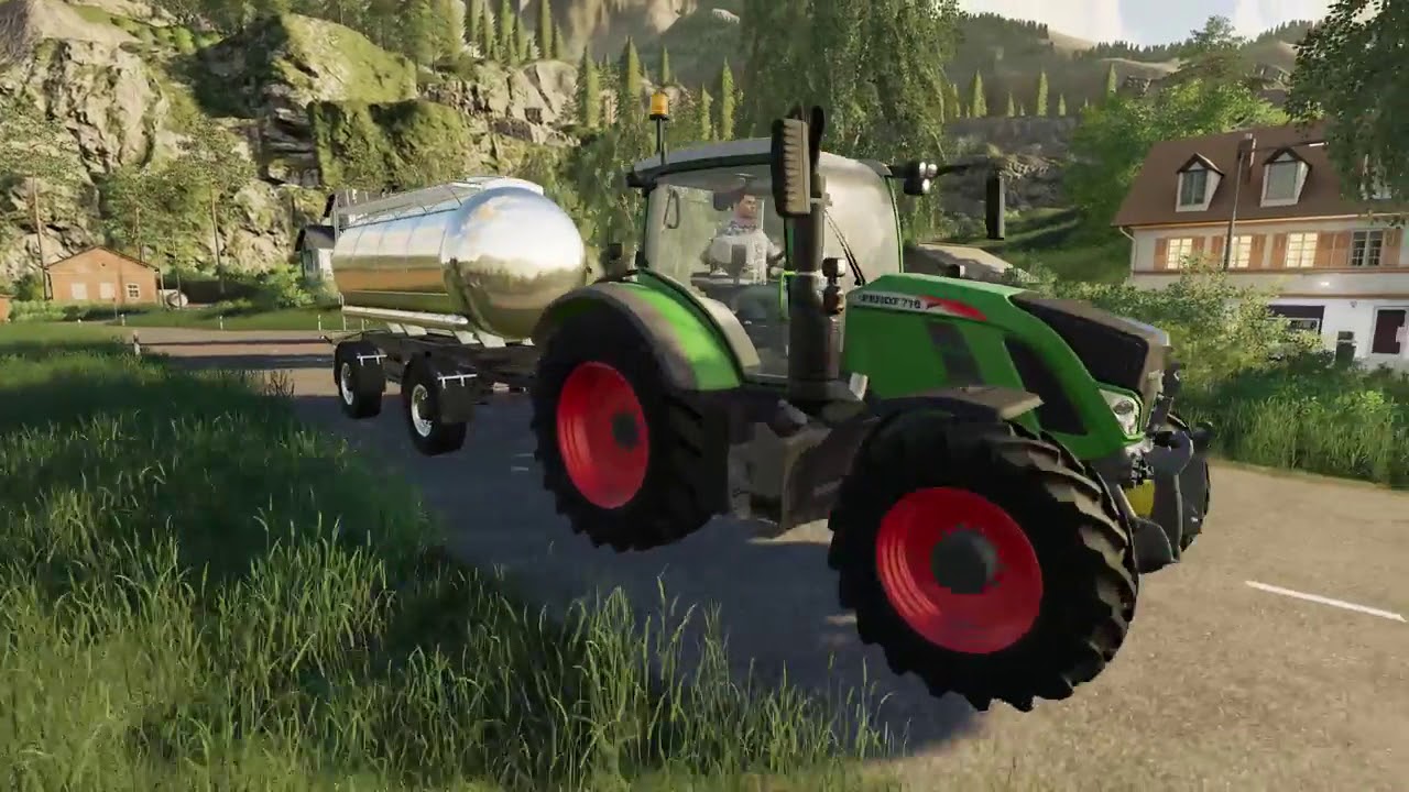 Ls19 Milch Transport