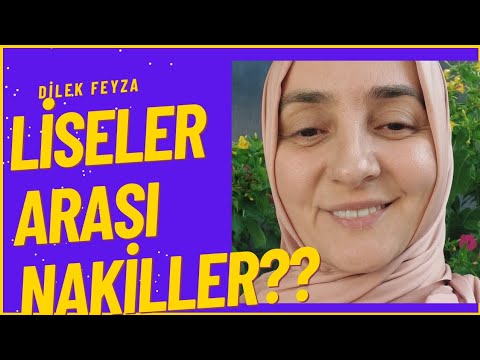 LİSELER ARASI NAKİLLER NASIL OLUR???