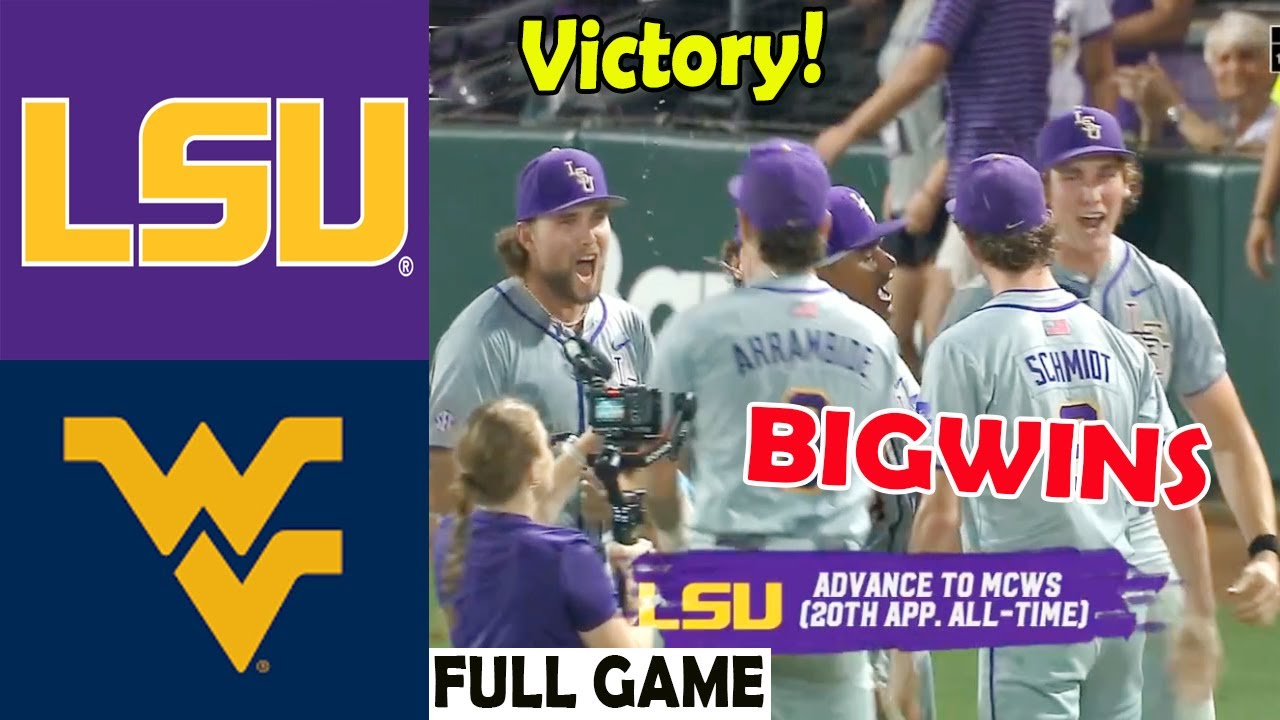 LSU vs. West Virginia Full Game ( Game 2 ) Men's College Baseball | NCAA Championship 2025