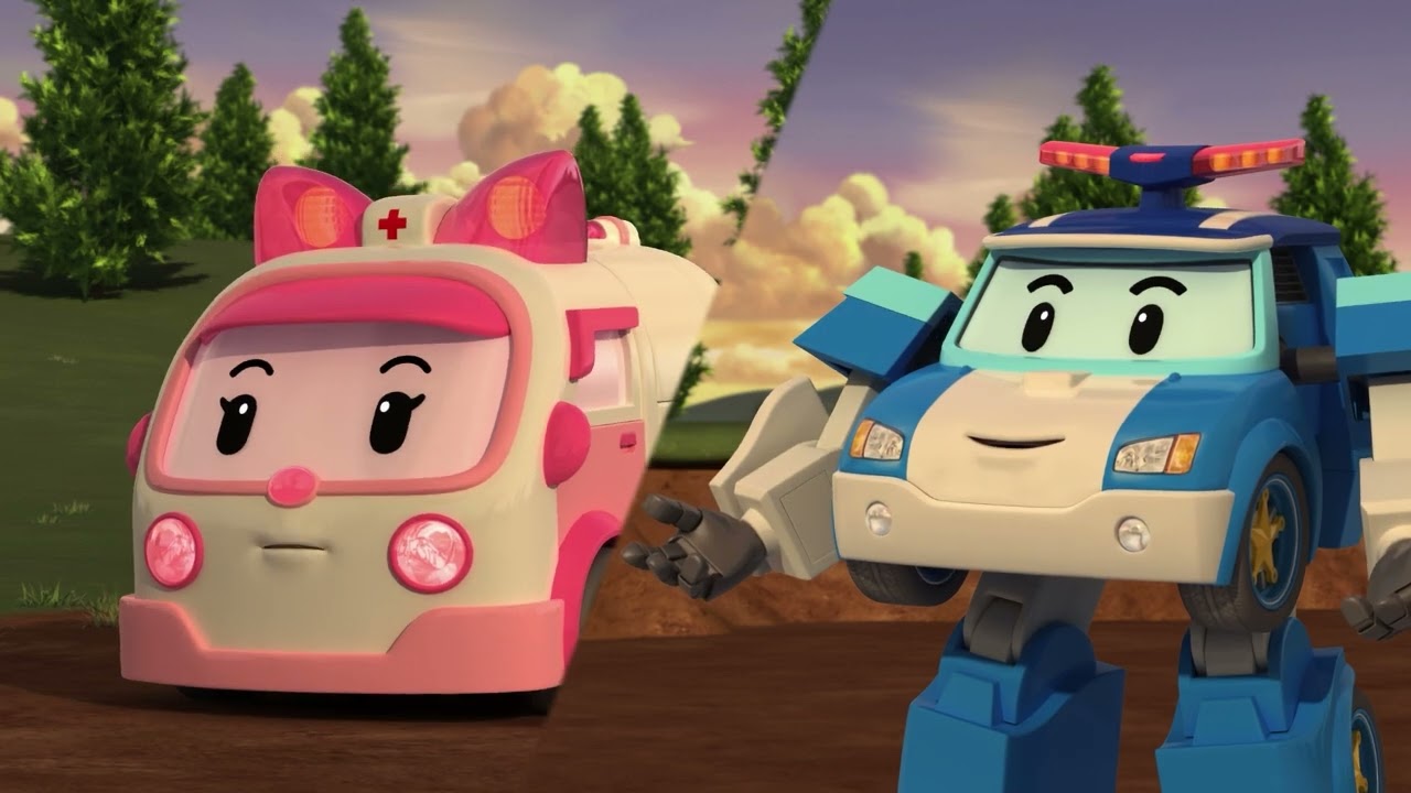Lütfen Beni Kurtar AMBER│Robocar Poli Özel Hikayesi│AMBER Bölüm🚑│Robocar POLI çizgi film