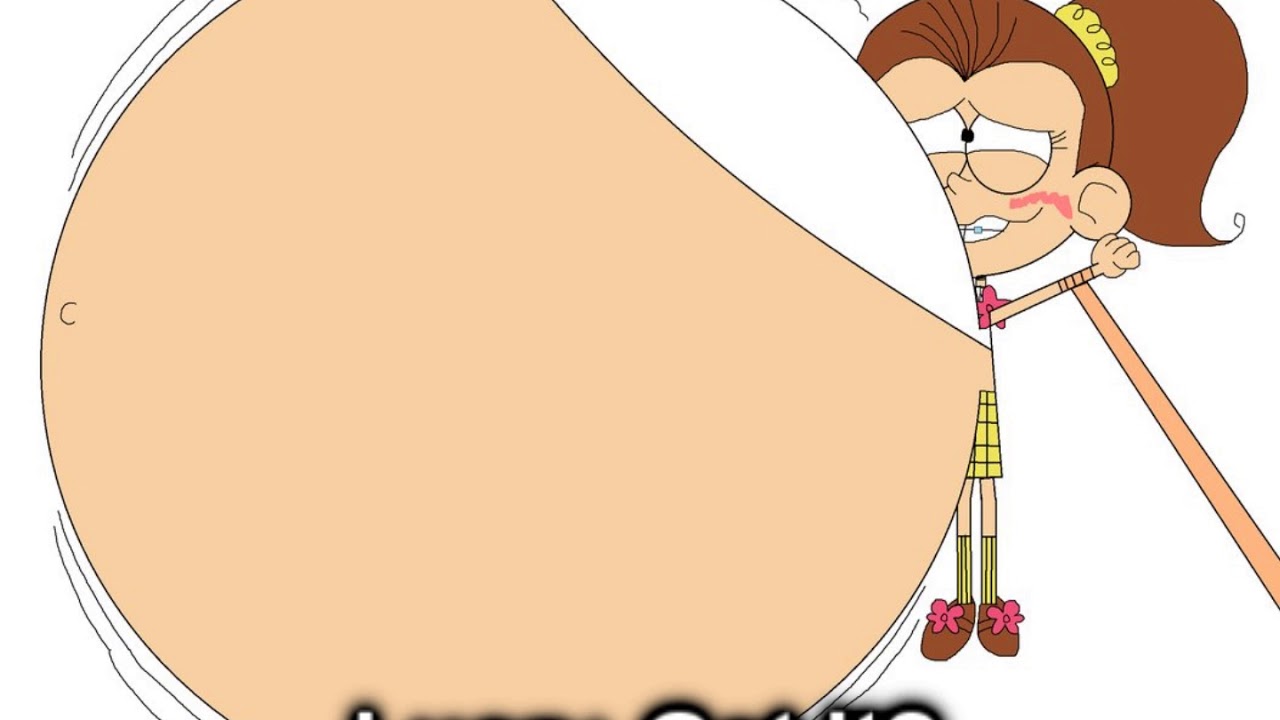 Luan Loud's Huge Belly Inflation