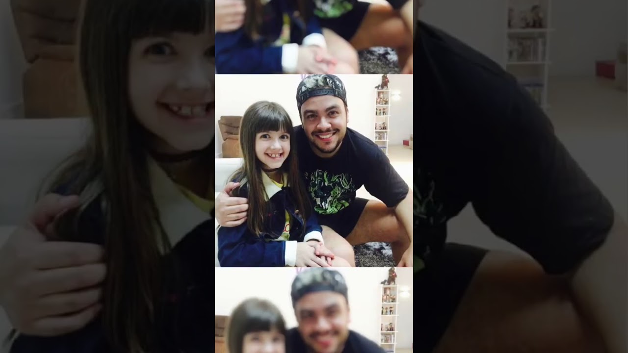LUCCAS NETO E GI ALPARONE (ANTES E DEPOIS) #shorts