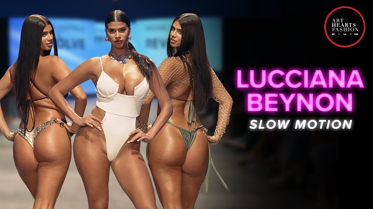 Lucciana Beynon Slow Motion Montage | Miami Swim Week 2023 Powered By Art Hearts Fashion