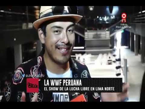 Lucha libre peruana   Reportaje Rosario Victorio