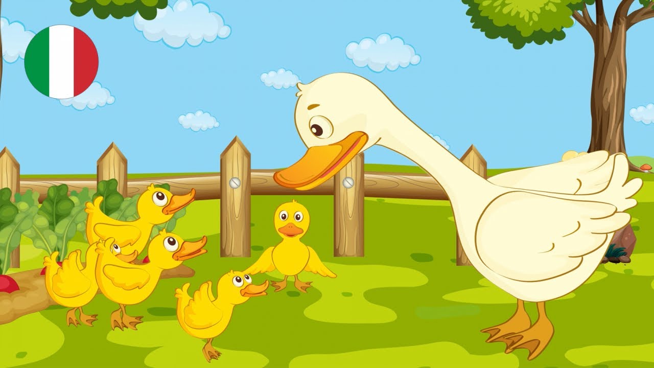 Lucilla - Cinque paperelle 🐥 Cartoon Video