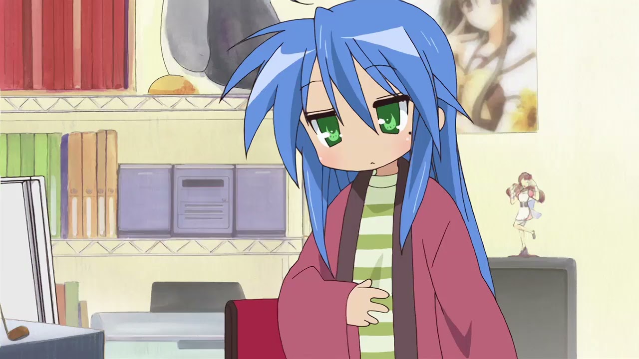 Lucky Star - Konata Izumi's stomach growl 2