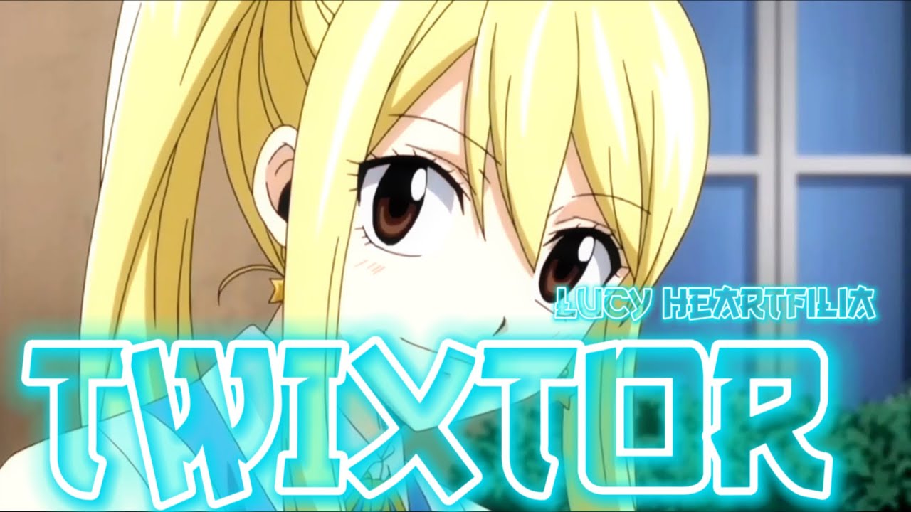 Lucy Heartfilia Twixtor Clips 4k + CC [Fairy Tail]
