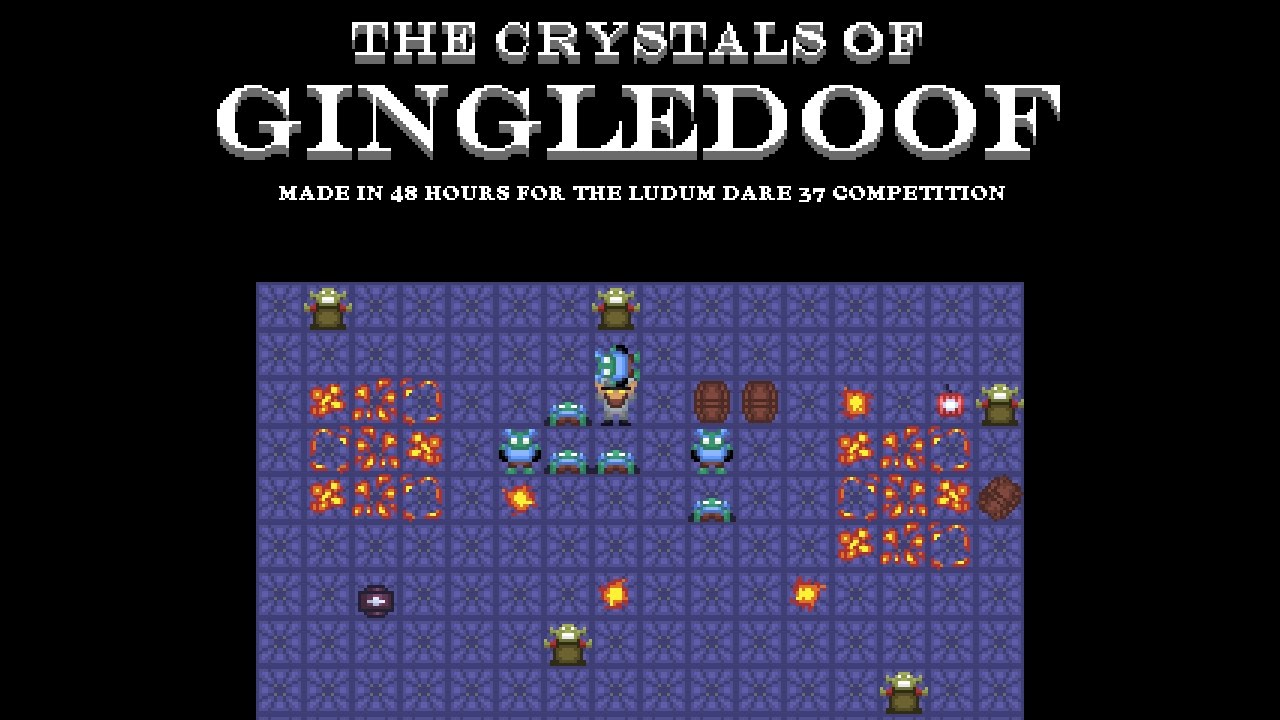 [LUDUM DARE 37] The Crystals of Gingledoof Walkthrough