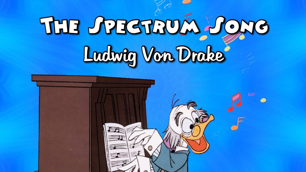 Ludwig Von Drake - The Spectrum Song (Walt Disney’s Wonderful World of Color)
