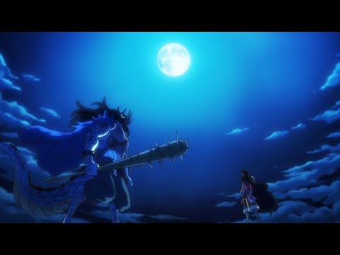 Luffy and Kaido split sky [4k] (one piece episode 1051)