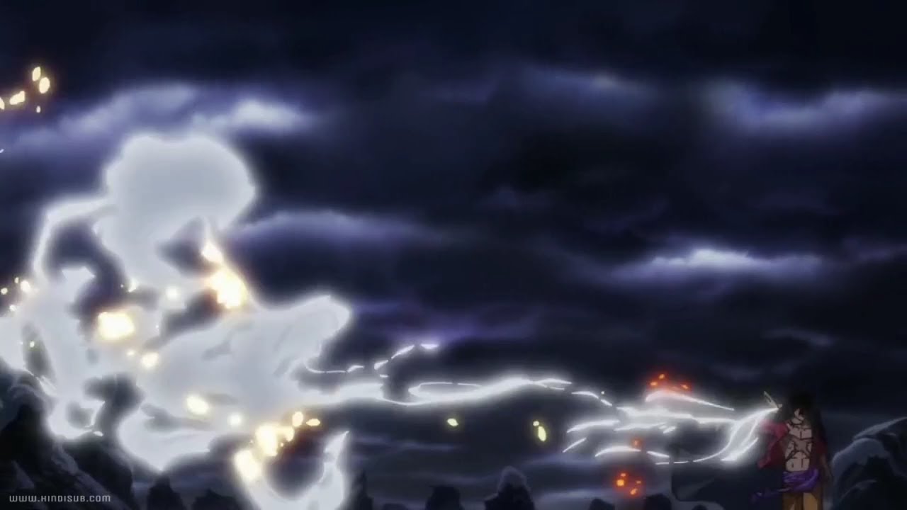 Luffy Ryou haki vs sea Emperor kaido