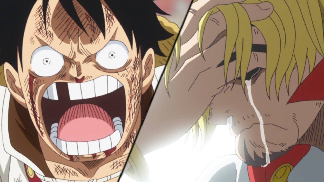Luffy Vs Sanji - Sad Emotional Scene - One Piece (Eng Sub HD)