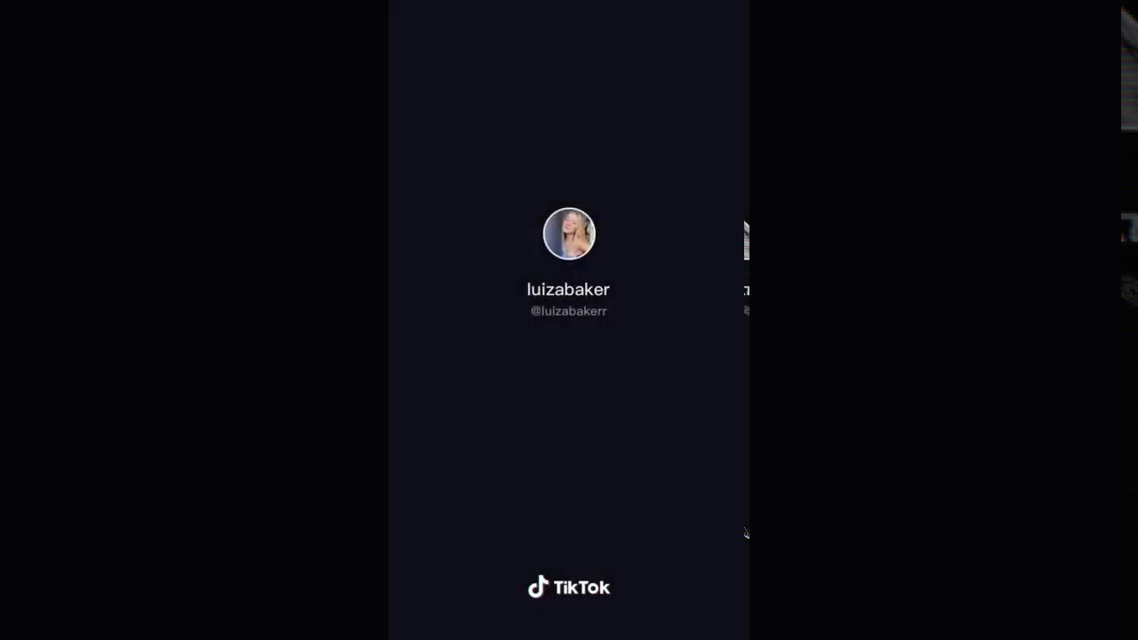 luiza baker tiktok (2020)