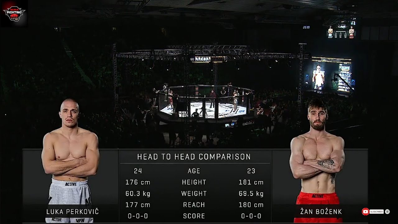 Luka Perkovič vs Zan Bozen FULL FIGHT