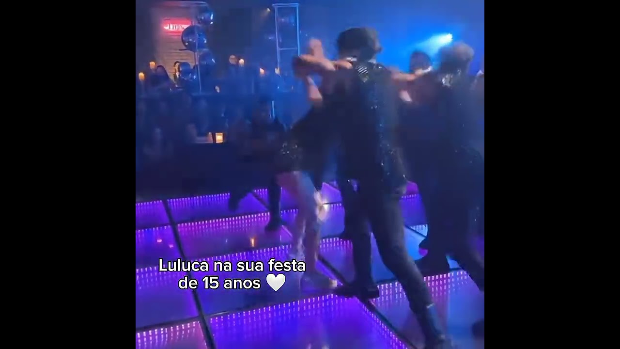 💭.LULUCA DANÇANDO NA SUA FESTA DE 15 ANOS 💃. VIDEO OFICIAL @CrescendocomLuluca #shorts