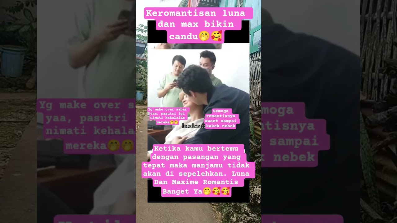 Luna maya dan Maxime romantis nya bikin candu🥰#shortvideo #shorts #trending