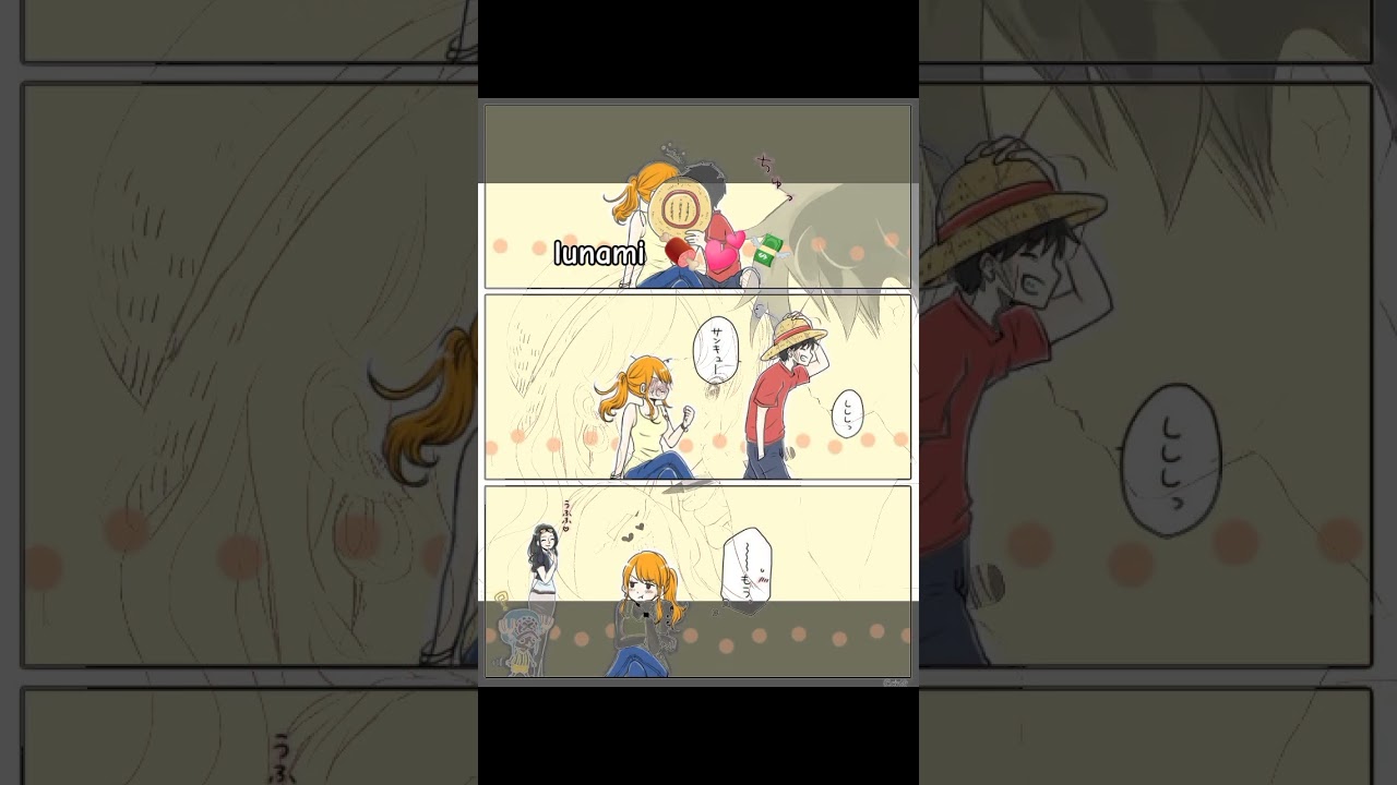 #lunami # cannon # ship # one piece # Luffy # NAMI # Luffy x nami # #viral   # anime # perfect