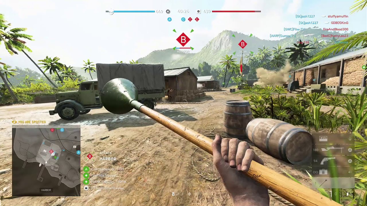 Lunge mine MEMES using this the whole round... lets see what happens - Battlefield V