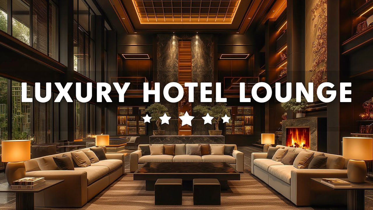 Luxury Hotel Lounge Music 2025 - Smooth Jazz Saxophone Instrumental | Relaxing Jazz Background Music