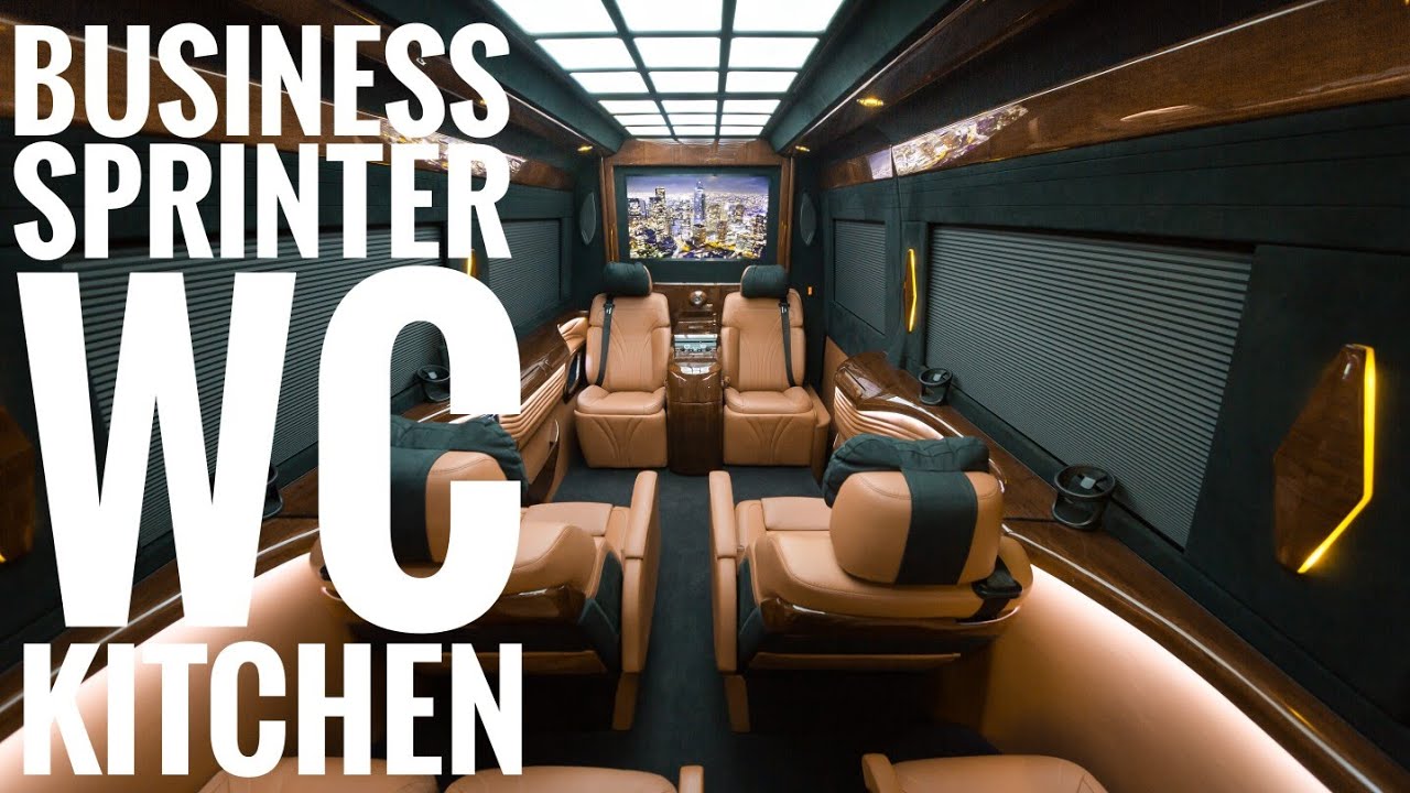 Luxury Private Mercedes Sprinter (WC, Kitchen)