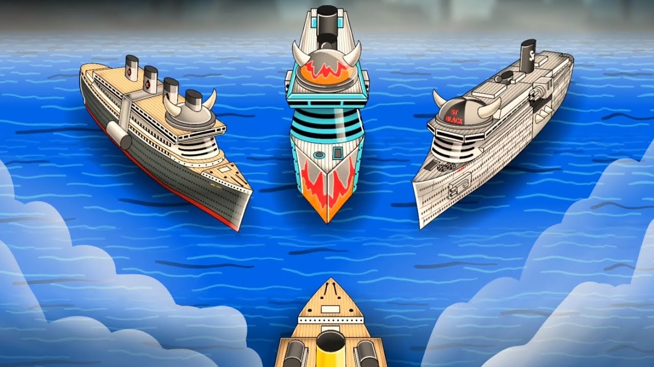 Luxury Ships Face Off in a Deadly Battle⭐️💎♦️⚓️ (32)