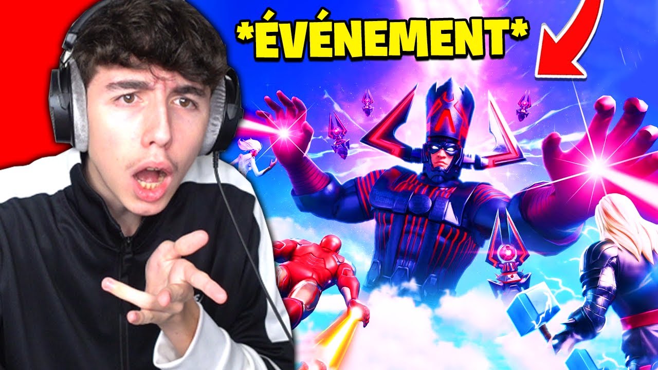 L'ÉVÉNEMENT GALACTUS ARRIVE ! (Je le regarde en avance)